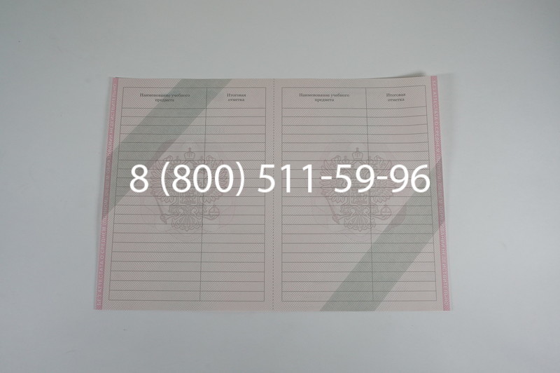 Аттестат за 11 класс 2011-2013 годов в Новосибирске