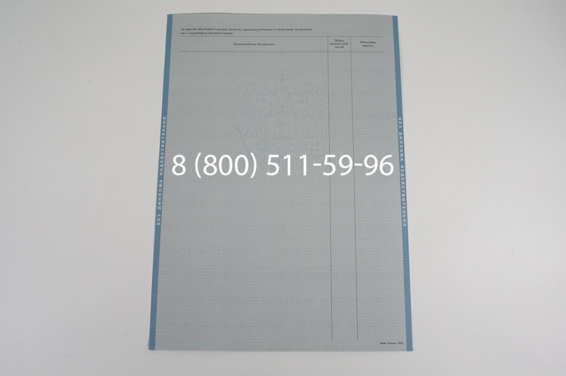 Заказать Диплом бакалавра 1997-2002 годов в Новосибирске