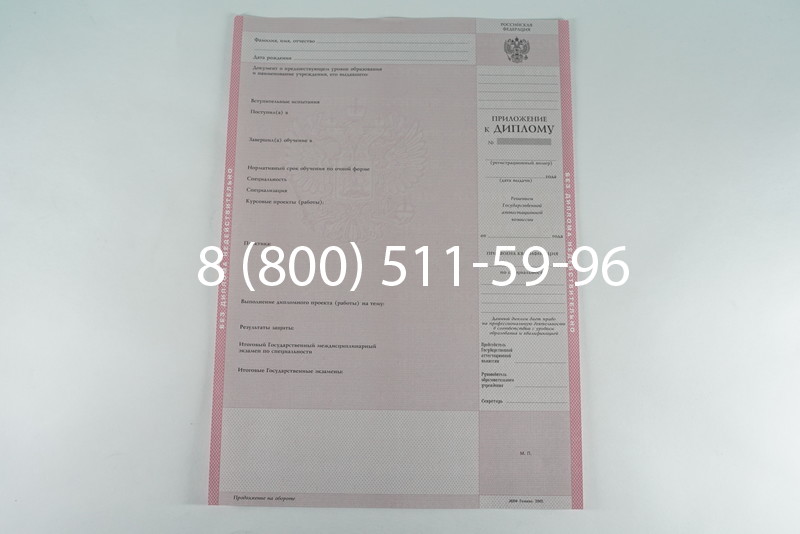 Диплом колледжа 2003-2006 годов в Новосибирске