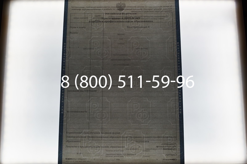 Заказать Диплом колледжа 2011-2013 годов в Новосибирске