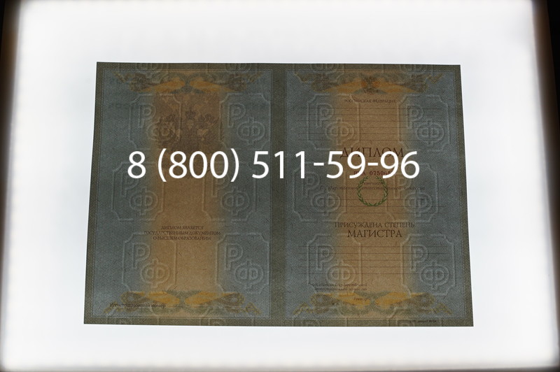 Заказать Диплом магистра 2003-2009 годов в Новосибирске