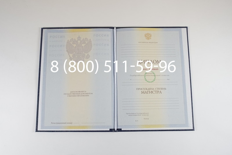 Диплом магистра 2010-2011 годов в Новосибирске