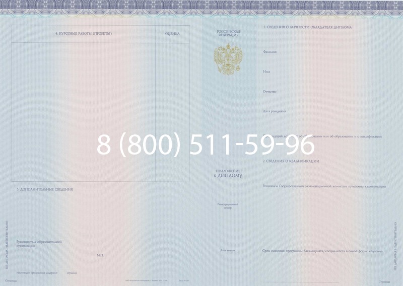 Заказать Диплом о высшем образовании (Киржач) 2014-2026 годов в Новосибирске