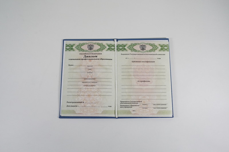 Диплом о начальном образовании  2010-2026 годов в Новосибирске