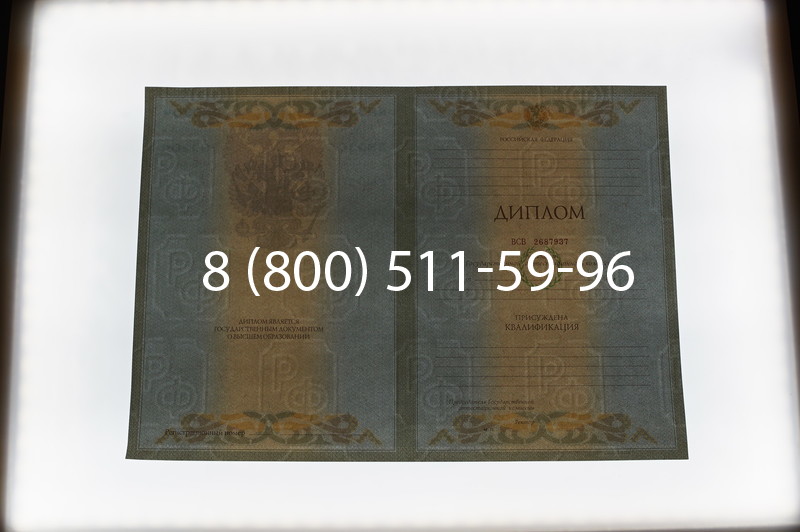 Заказать Диплом о высшем образовании 2003-2009 годов в Новосибирске
