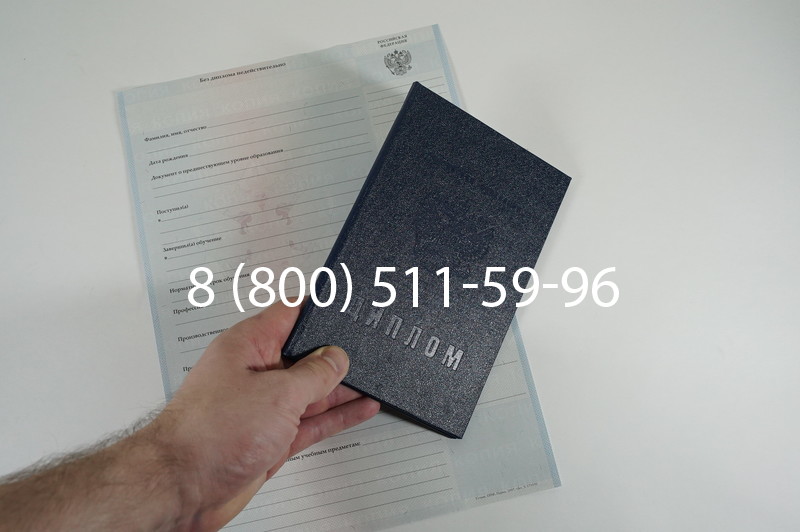 Диплом ПТУ 2007-2010 годов в Новосибирске