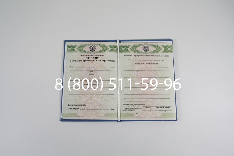 Диплом ПТУ 2014-2026 года в Новосибирске