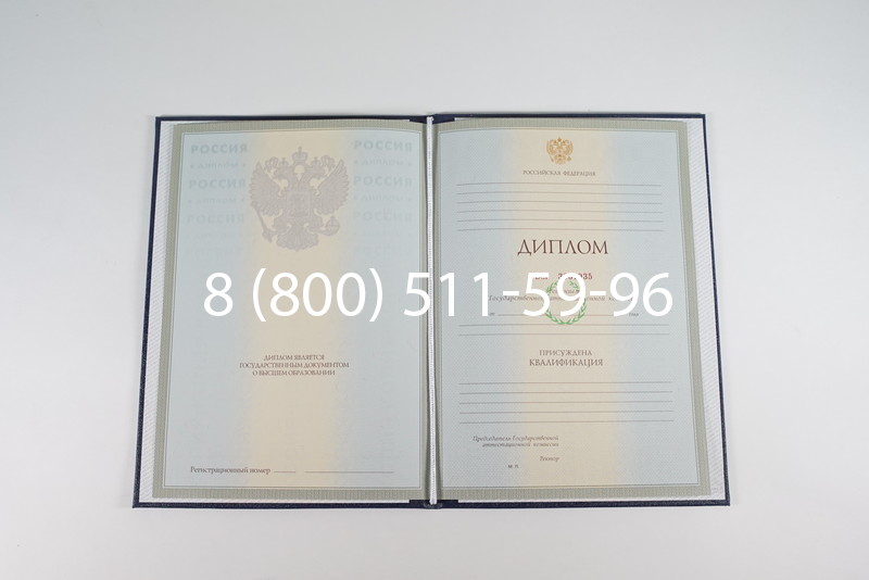 Диплом специалиста 2003-2009 годов в Новосибирске