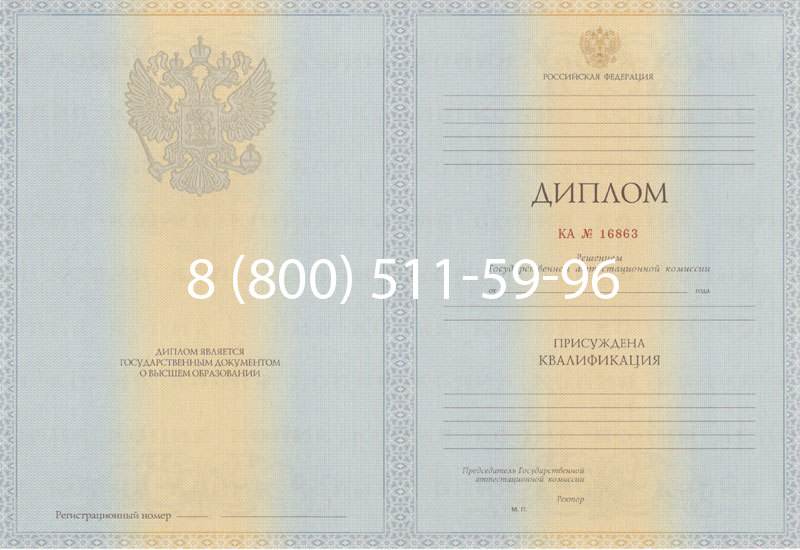 Купить Диплом специалиста 2012-2013 годов в Новосибирске