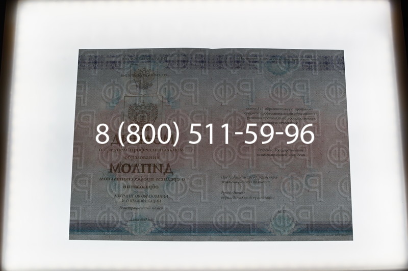 Заказать Диплом техникума 2014-2026 года в Новосибирске