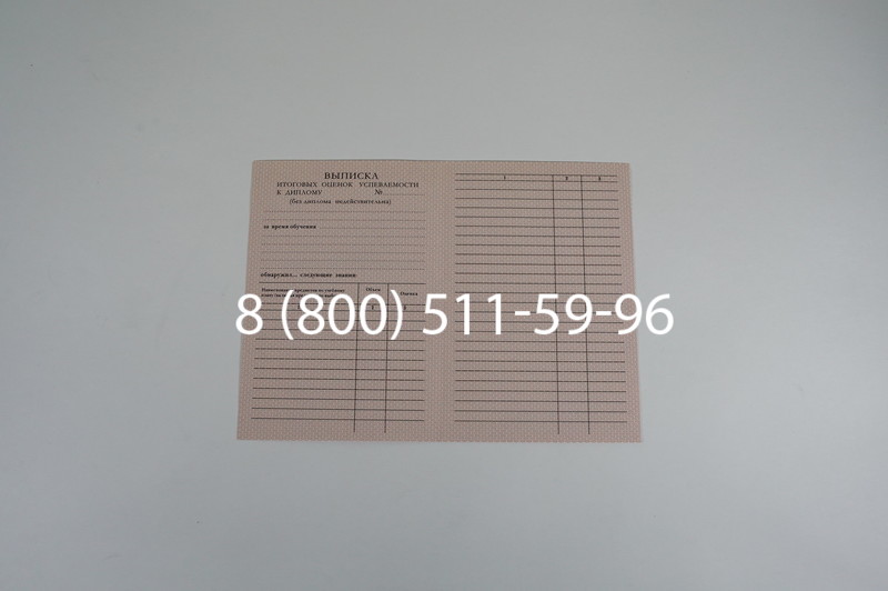 Заказать Диплом училища 1995-2006 годов в Новосибирске