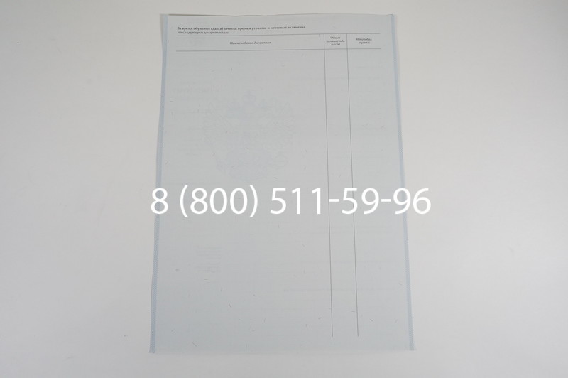 Диплом училища 2007-2009 годов в Новосибирске